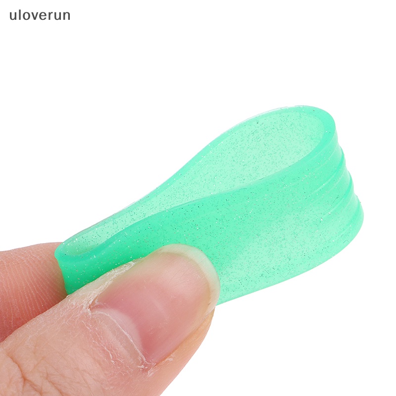 Uloverun Vòng Silicon Cố Định Tay Cầm Vợt tennis Màu Dạ Quang