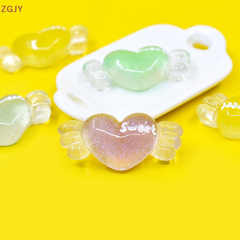 Bộ 5 Tượng Trang Trí Hình Đôi Cánh Dạ Quang Độc Đáo Mới