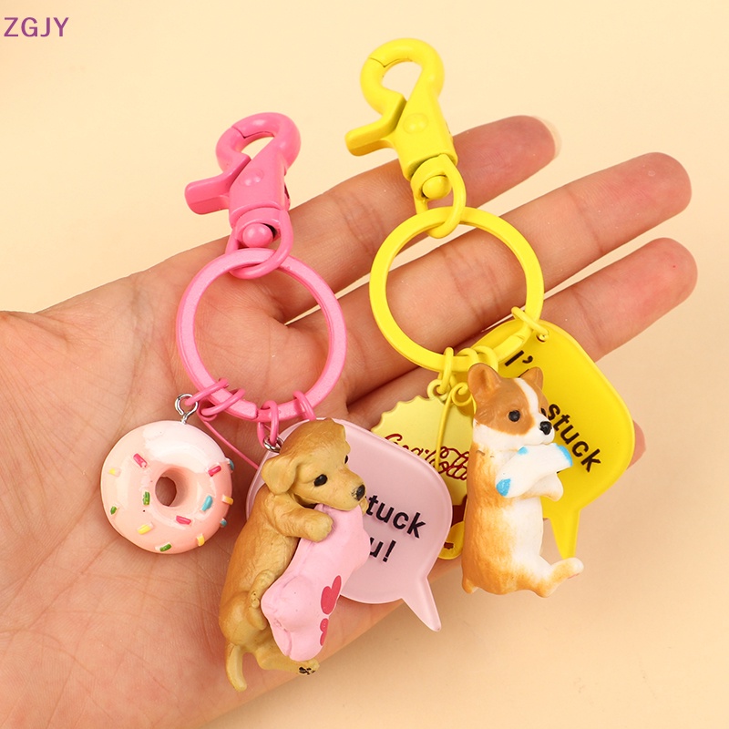 Móc Chìa Khóa Hình Chú Chó Shiba Inu Dễ Thương Dùng Làm Quà Tặng Mới