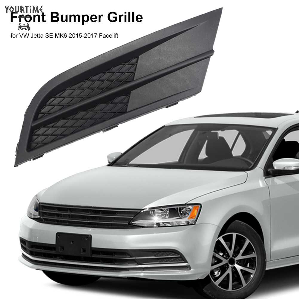 Ốp Đèn Sương Mù 5C 5C Chất Lượng Cao6853665Khung Lưới Tản Nhiệt Phía Trước Cho Xe VW Jetta SE MK6 2015-2017