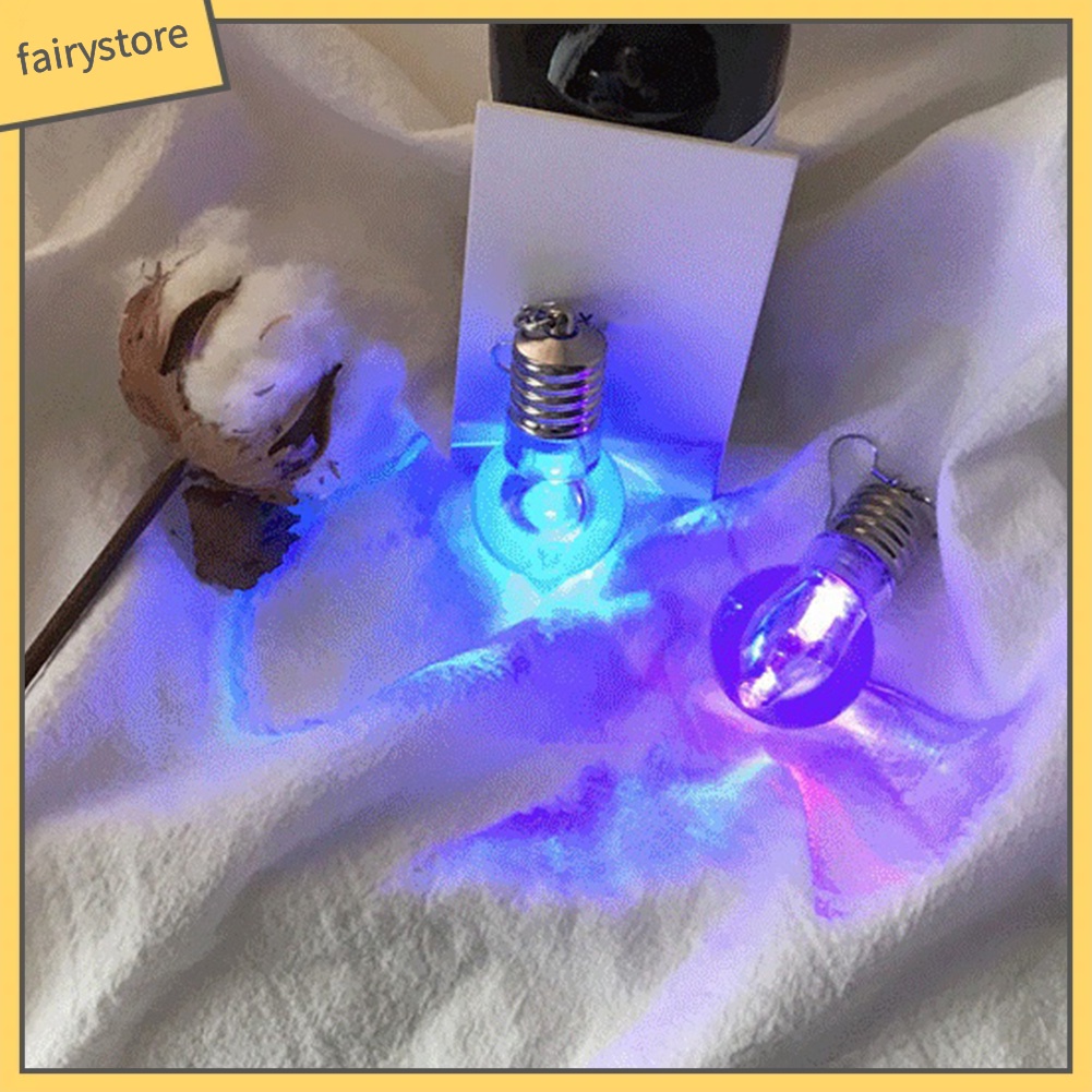 Bông Tai Dáng Dài Hình Đôi Mắt Nhiều Màu Sắc Cho Nữ