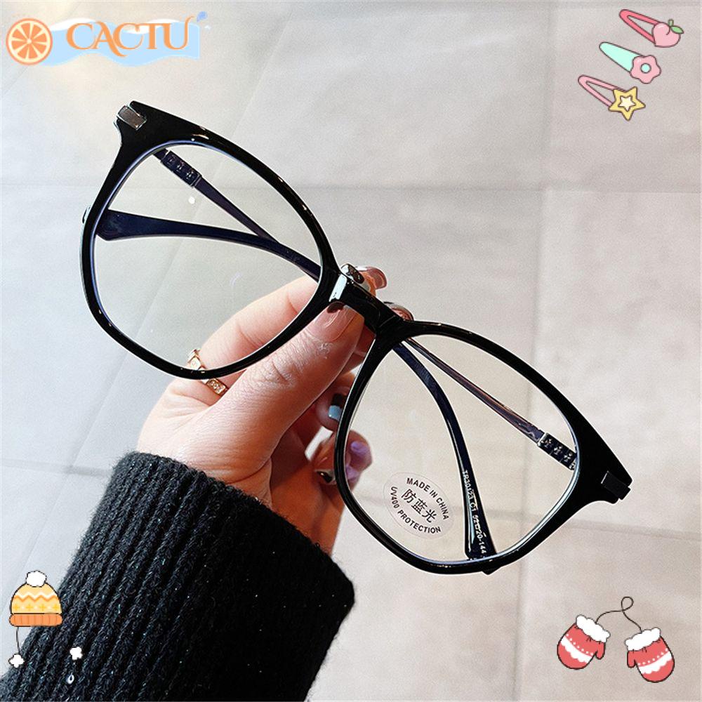 Kính Chống Tia UV Gọng Kim Loại Lớn Thời Trang