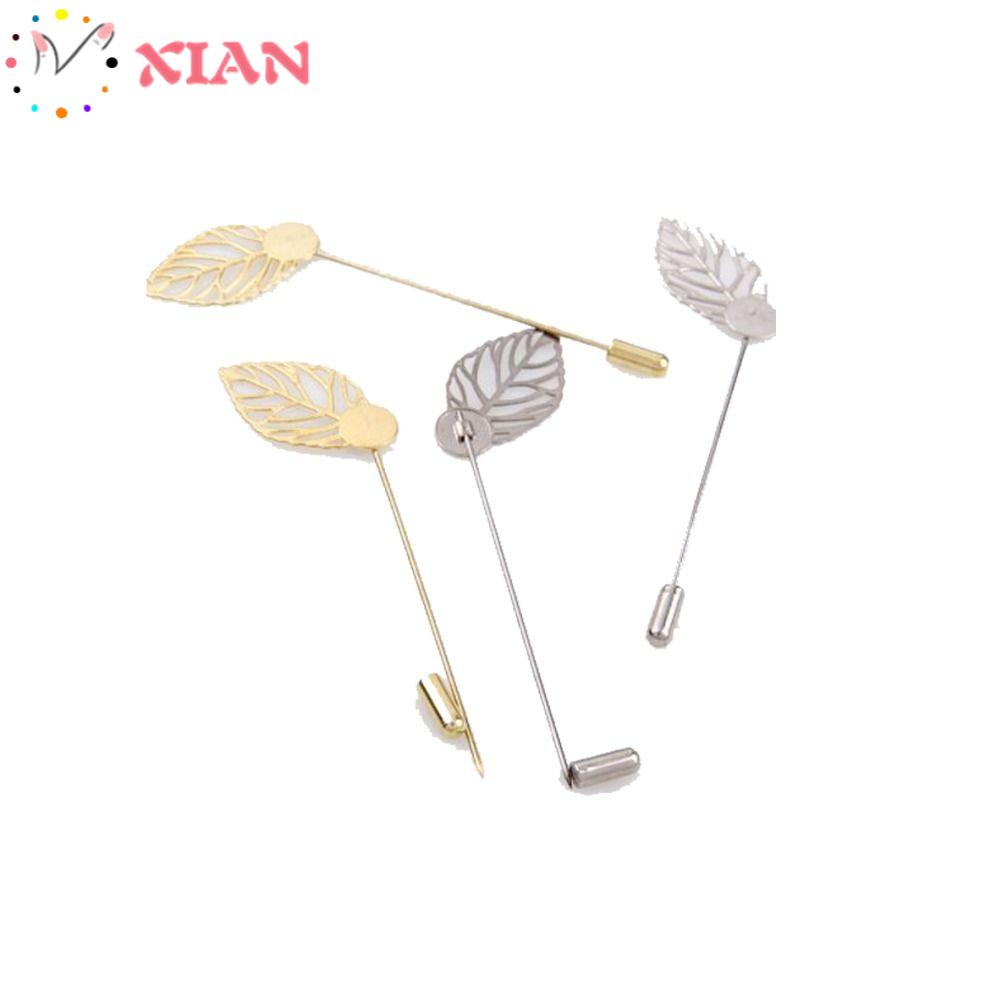 Ghim Cài Áo Kim Loại Hình Chiếc Lá Thời Trang