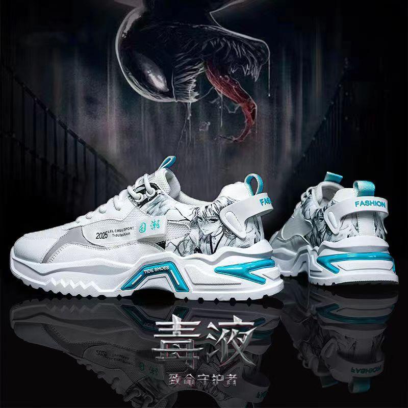 171 - Giày Nam Sneaker, Giày Sneaker Nam Thoáng Khí Phù Hợp Chơi Thể thao bề mặt lưới trẻ trung