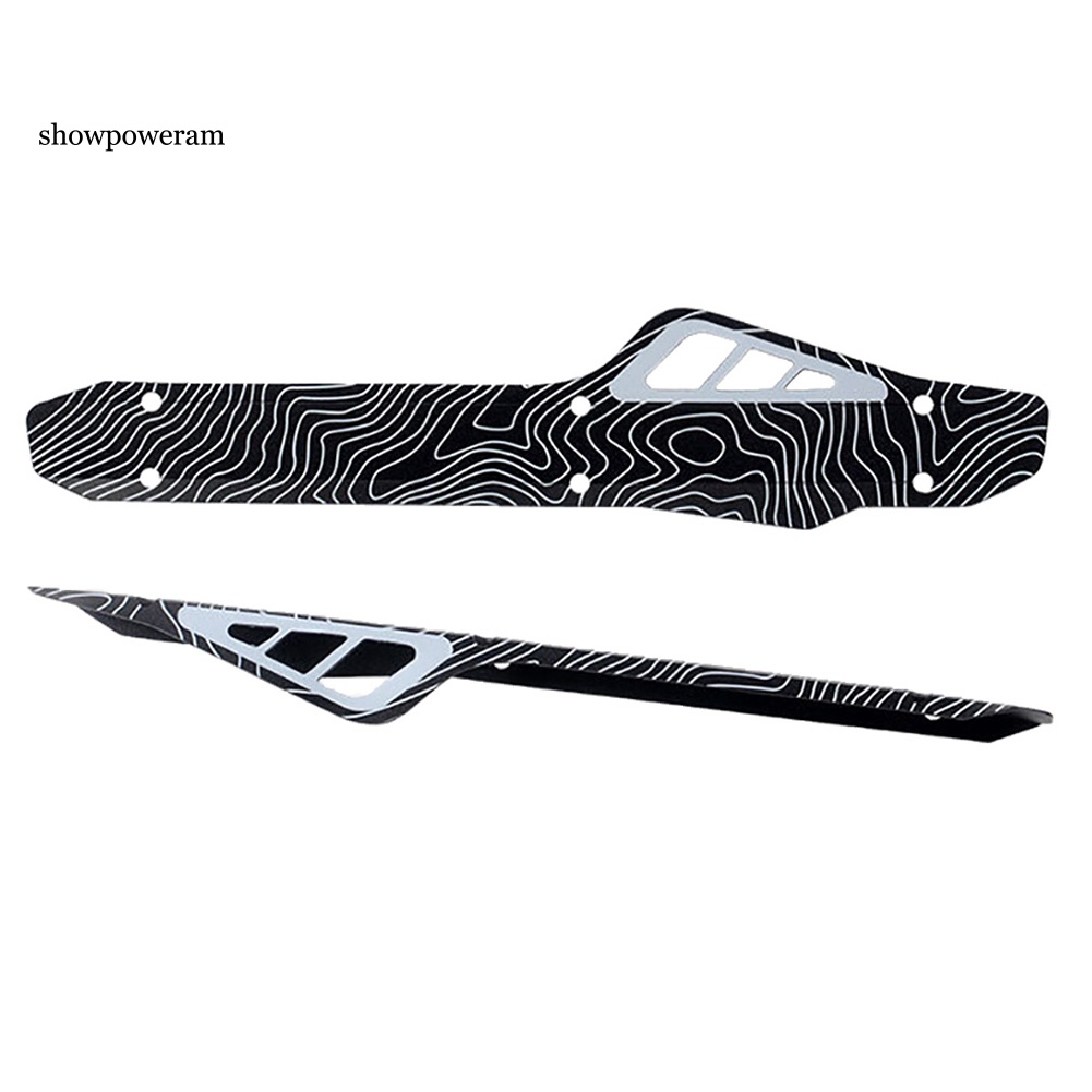 Miếng Dán Bảo Vệ Dây Xích Xe Đạp Kèm 3 Dây Đeo Tiện Dụng