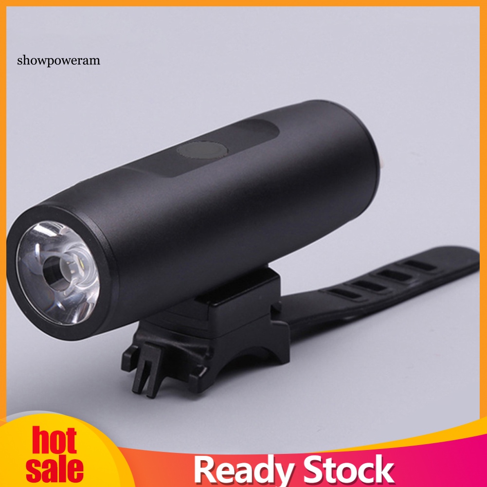 Đèn LED Gắn Phía Trước Xe Đạp Sạc USB 5 Chế Độ