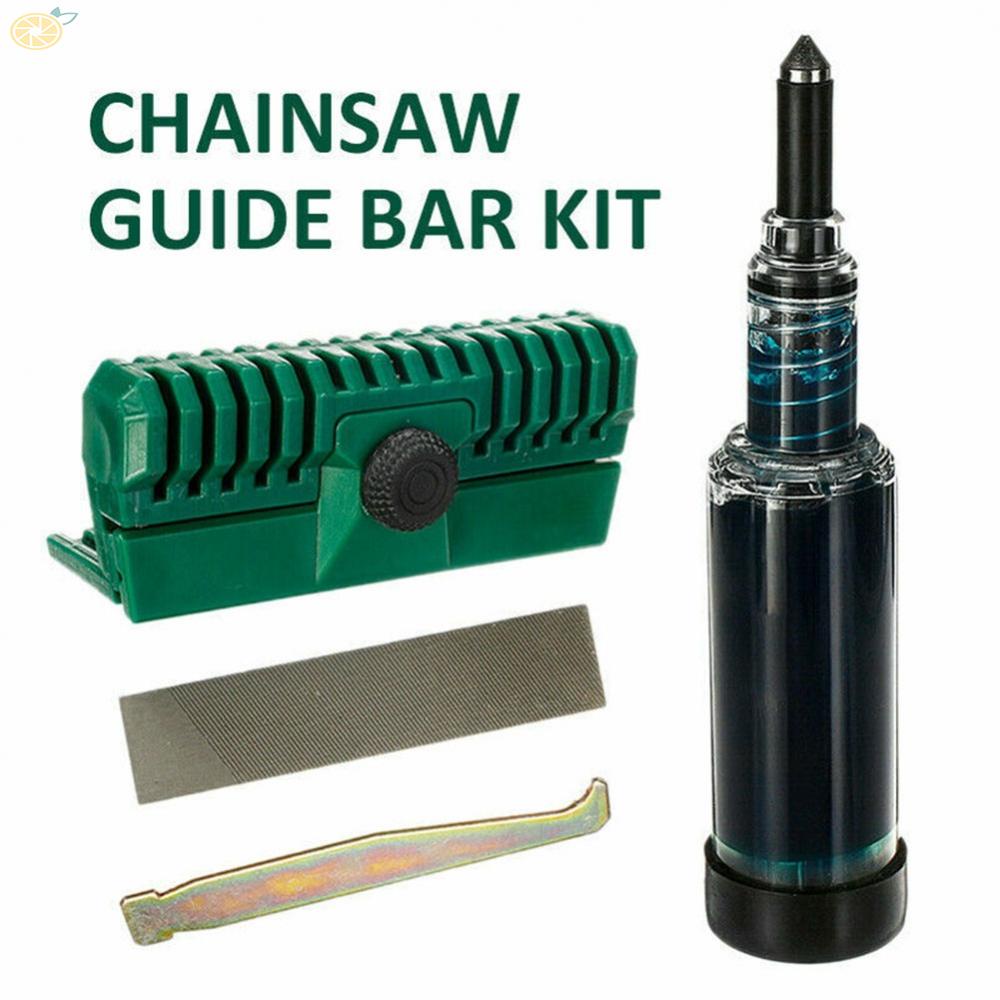【VARSTR】Chainsaw Bar Groove Rail Dresser Kit Keep Your Guide Bar Groove Smooth And Clean