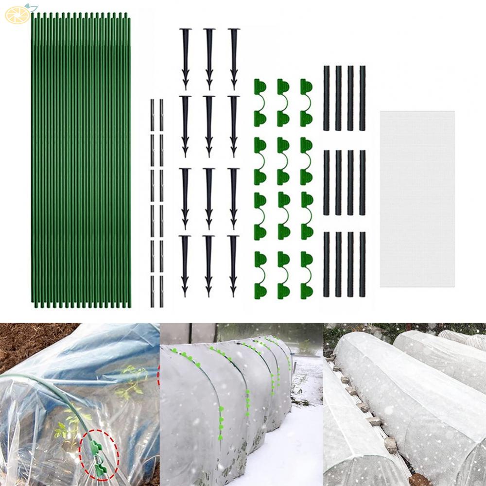 【VARSTR】DIY Plant Support Fiberglass Support Hoops Frame Greenhouse Hoops For Garden