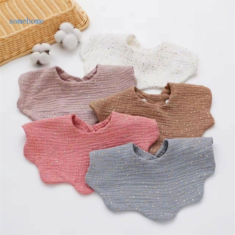 Yếm Ăn Cotton Xinh Xắn Cho Bé