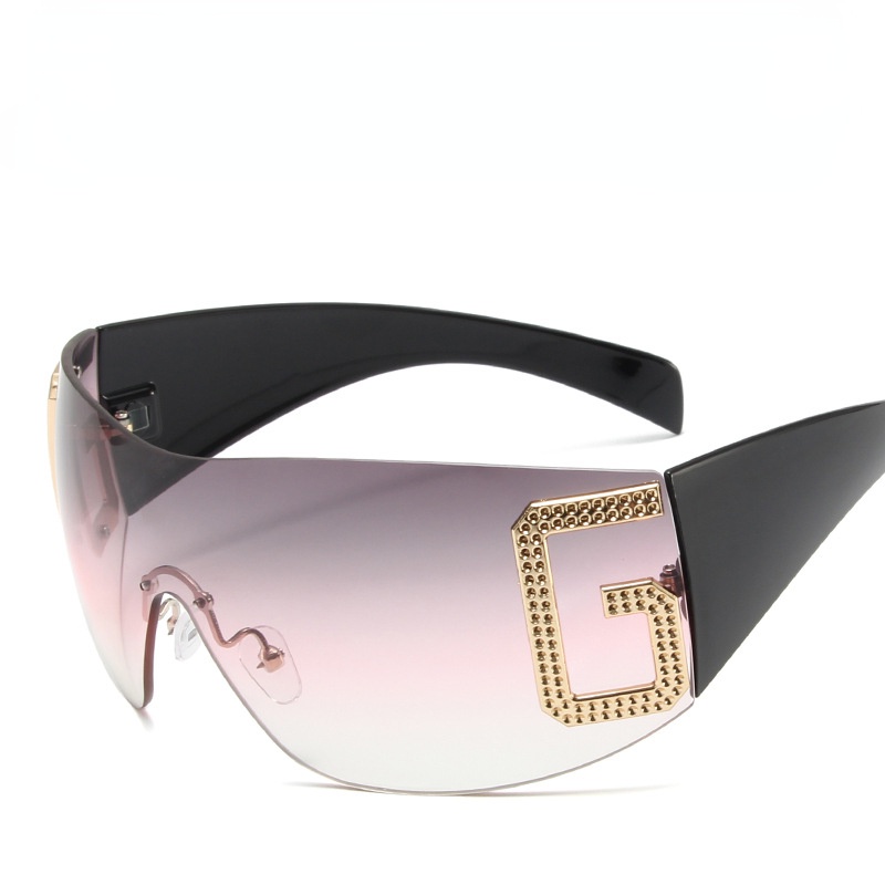 Kính Mát Gọng Vuông Kim Loại Thời Trang Cho Nam Nữ