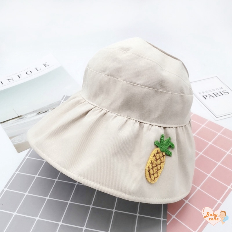 Mũ Tai Bèo Chống Nắng Họa Tiết Sọc Caro Thời Trang Xuân Hè Cho Bé Sự Bảo Vệ