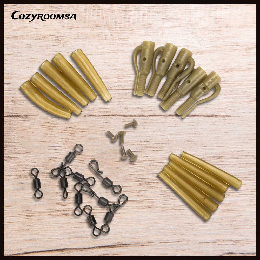 Set 30 Ống Cao Su Mềm Có Khớp Khuyên Cho Câu Cá