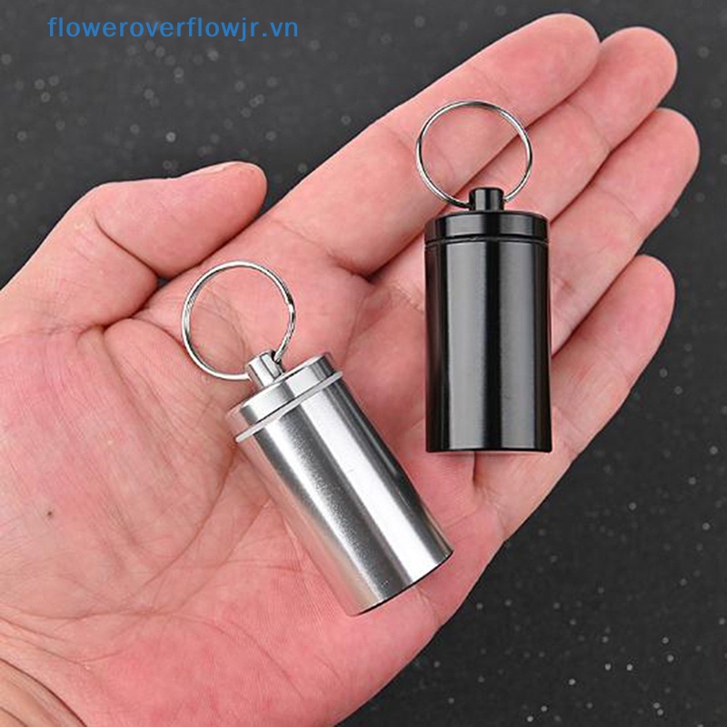 Hộp Đựng Thuốc Mini Bằng Hợp Kim Chống Nước