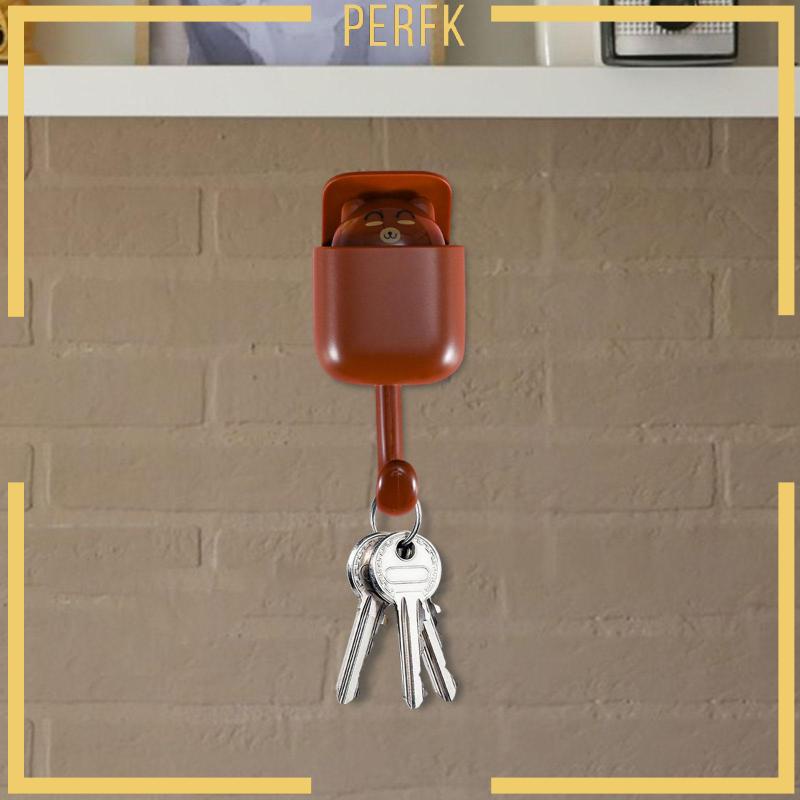 [Perfk] Móc Treo Khăn / Nón Hình Hoạt Hình Dễ Thương