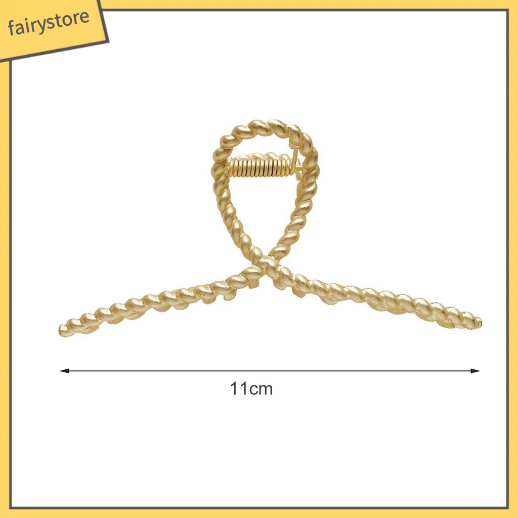 Kẹp Tóc Càng Cua Đính Tua Rua Phong Cách Hàn Quốc Cho Nữ