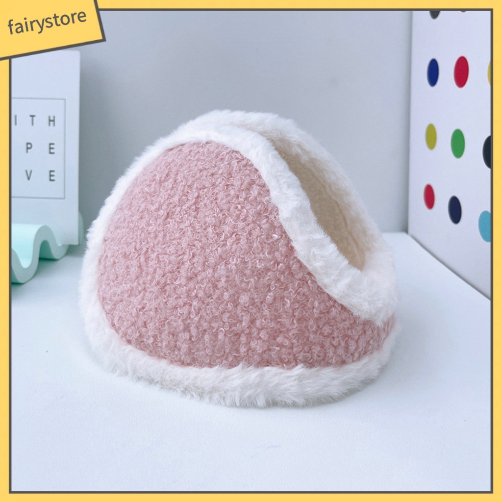 [FRO] Chụp Tai Giữ Ấm Tai Mùa Đông Siêu Mềm Màu Trơn Chống Mòn Giữ Ấm Siêu Nhẹ Trang Trí Cho Nữ