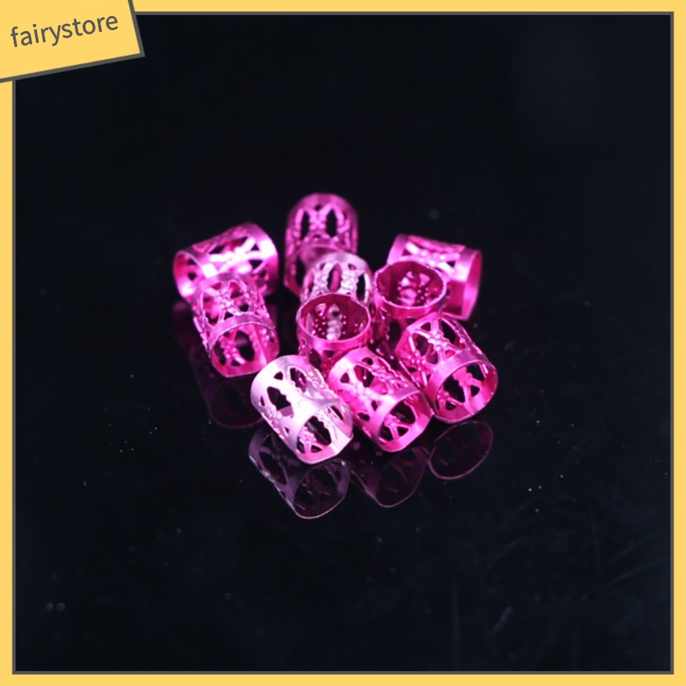 Set 100 Kẹp Tóc Bện Bằng Nhôm Màu Trơn Thời Trang Dành Cho Nữ