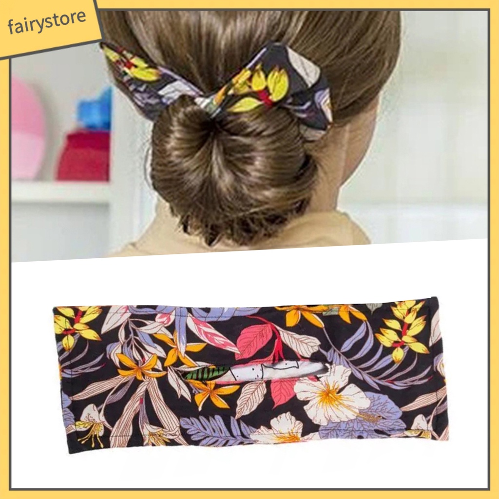 Kẹp Uốn Tóc Cotton Phong Cách Pháp Tiện Dụng