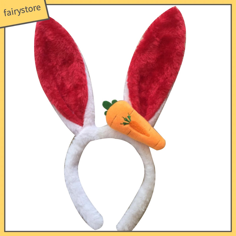 Băng Đô Cài Tóc Tai Thỏ Dễ Thương Cho Bé