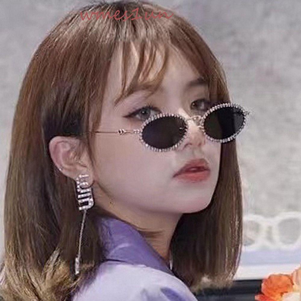 Kính Chống Nắng / Tia UV Gọng Oval WMES15H Kiểu Dáng Thể Thao Thanh Lịch Cho Nữ|Kính Mát Thời Trang Cá Tính|Kính Mát Dùng Ngoài Trời