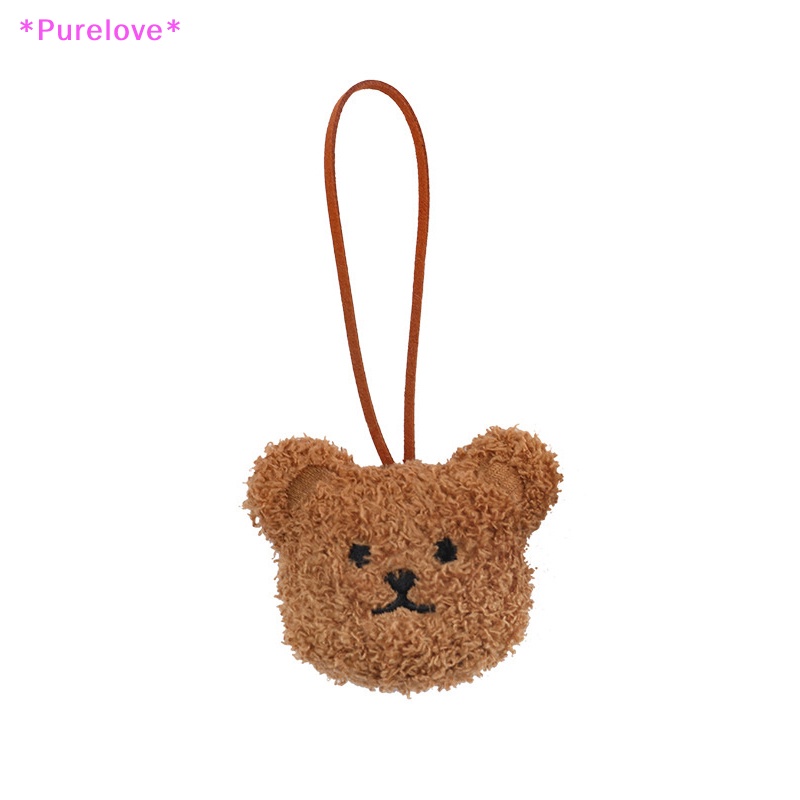 Móc Khóa Tên Bằng Cotton PP Hình Gấu Hoạt Hình Dễ Thương Dành Cho Trẻ Mẫu Giáo Mới