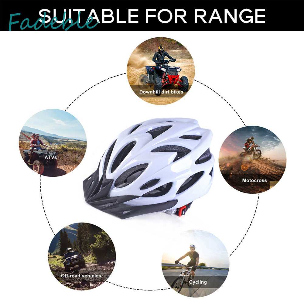 Mũ Bảo Hiểm Thoáng Khí Chống Va Chạm Có Đèn Đuôi Xe Đạp