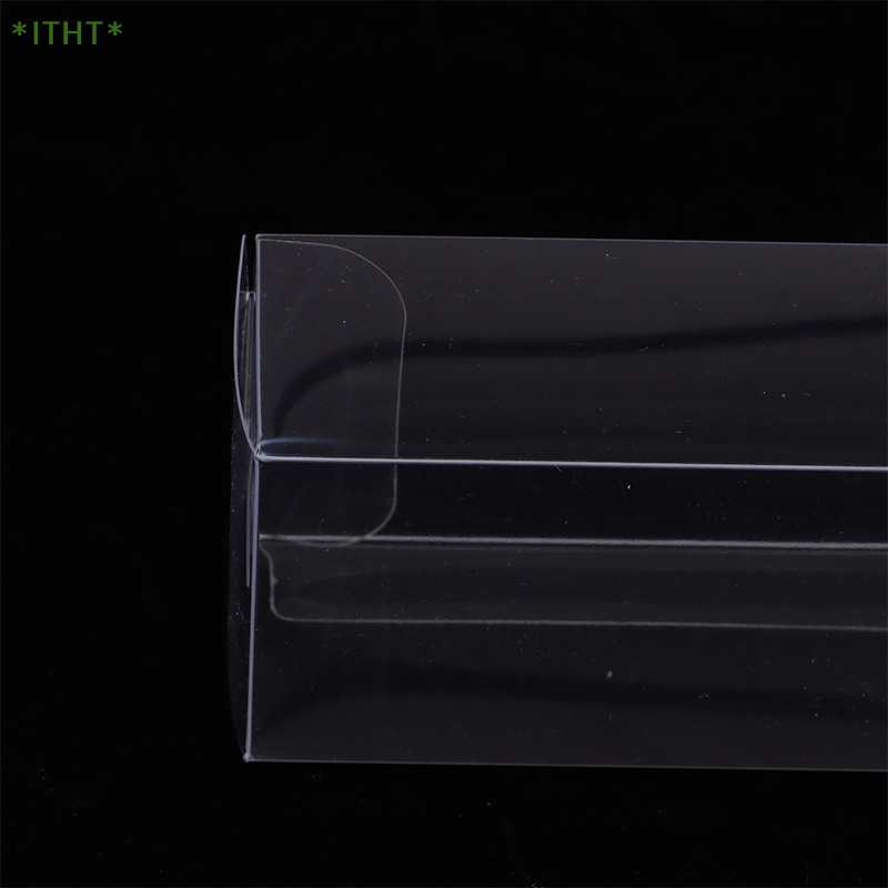 Bộ 10 Hộp Nhựa PVC 82 * 40 * 30mm Trưng Bày Mô Hình Xe Hơi Đồ Chơi 1 / 64