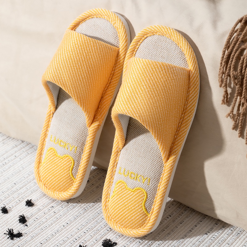 Dép Cotton Lanh Thời Trang Xinh Xắn Dành Cho Nữ