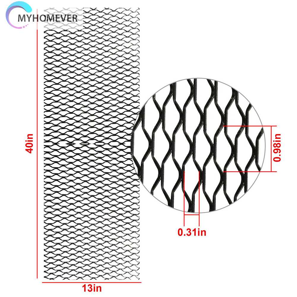Lưới Tản Nhiệt Bằng Nhôm Gắn Mui Xe Hơi