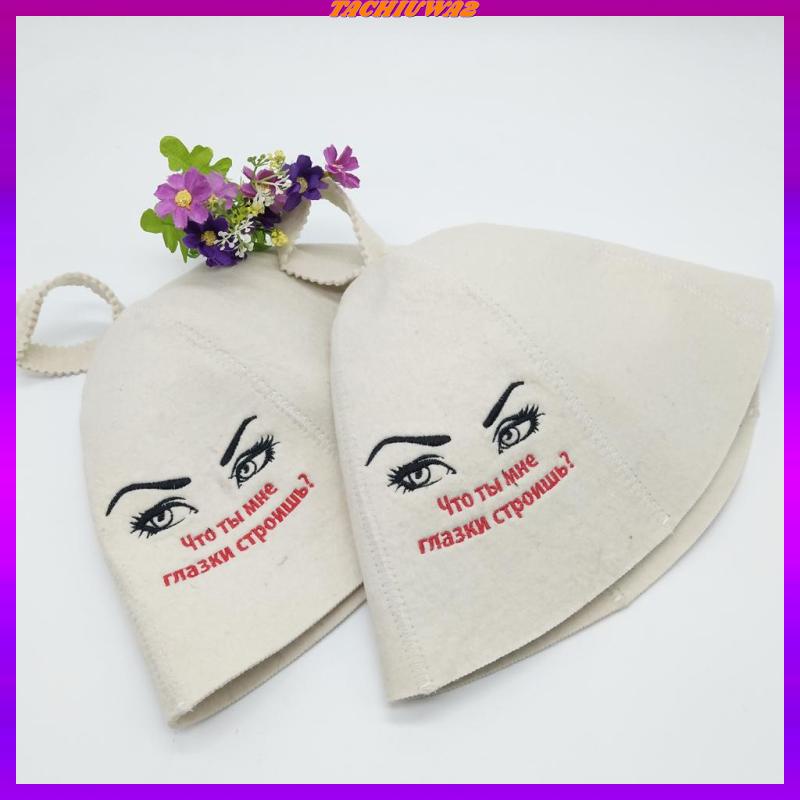 Set 2 Mũ Len Nỉ Tự Nhiên Thêu Chữ Tachiuwa2 Bảo Vệ Đầu