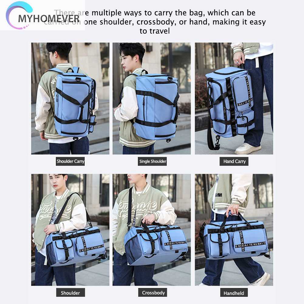 Túi Đựng Bóng Đá / Tập Gym Chia Ngăn Khô / Ướt Bằng Chất Liệu Oxford Chống