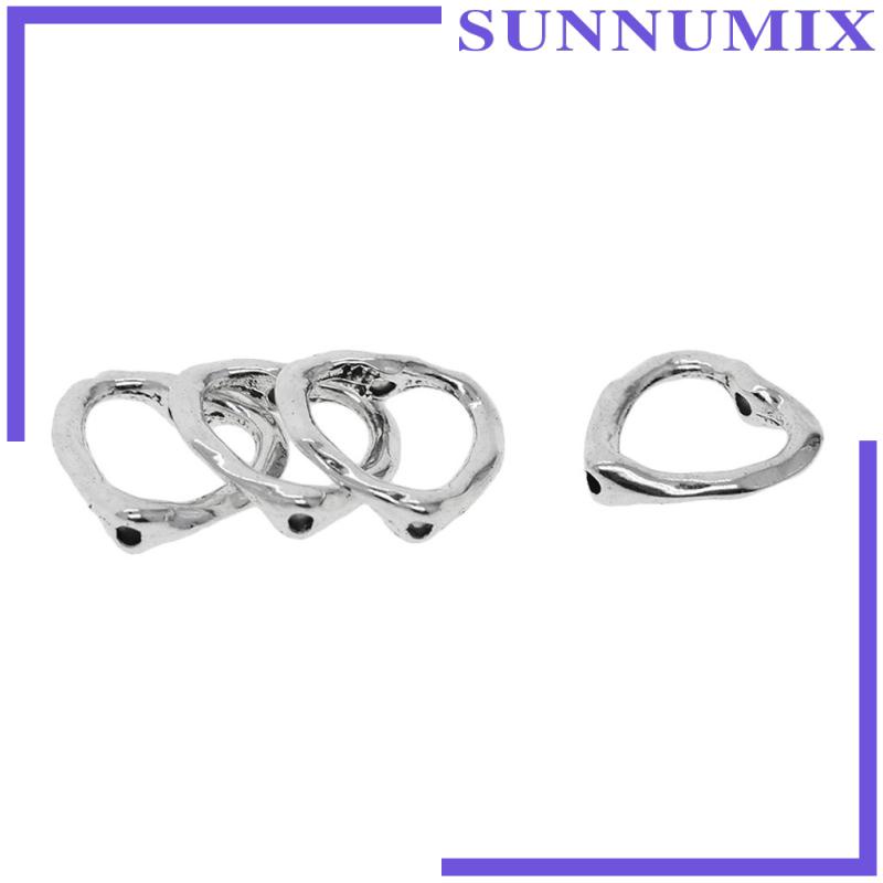 Set 100 Mặt Dây Chuyền Hình Trái Tim Phong Cách Tây Tạng DIY