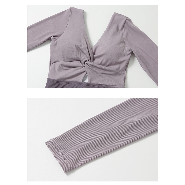 Đồ Bơi Một Mảnh Dài Tay Ôm Dáng Phong Cách Hàn Quốc Gợi Cảm Cho Nữ