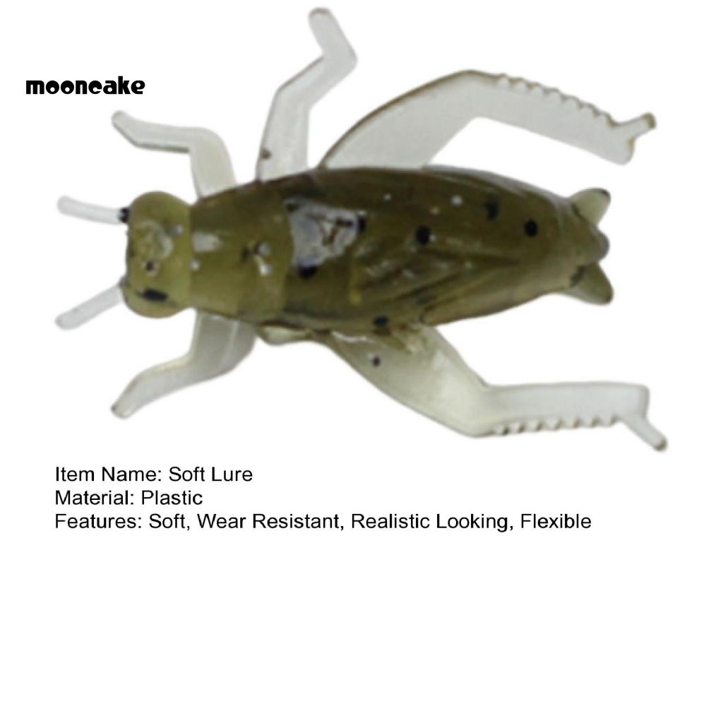 &lt; Mooncake &gt; Túi 20 Mồi Câu Cá Nước Mặn Mềm Nhỏ Gọn Dễ Mang Theo