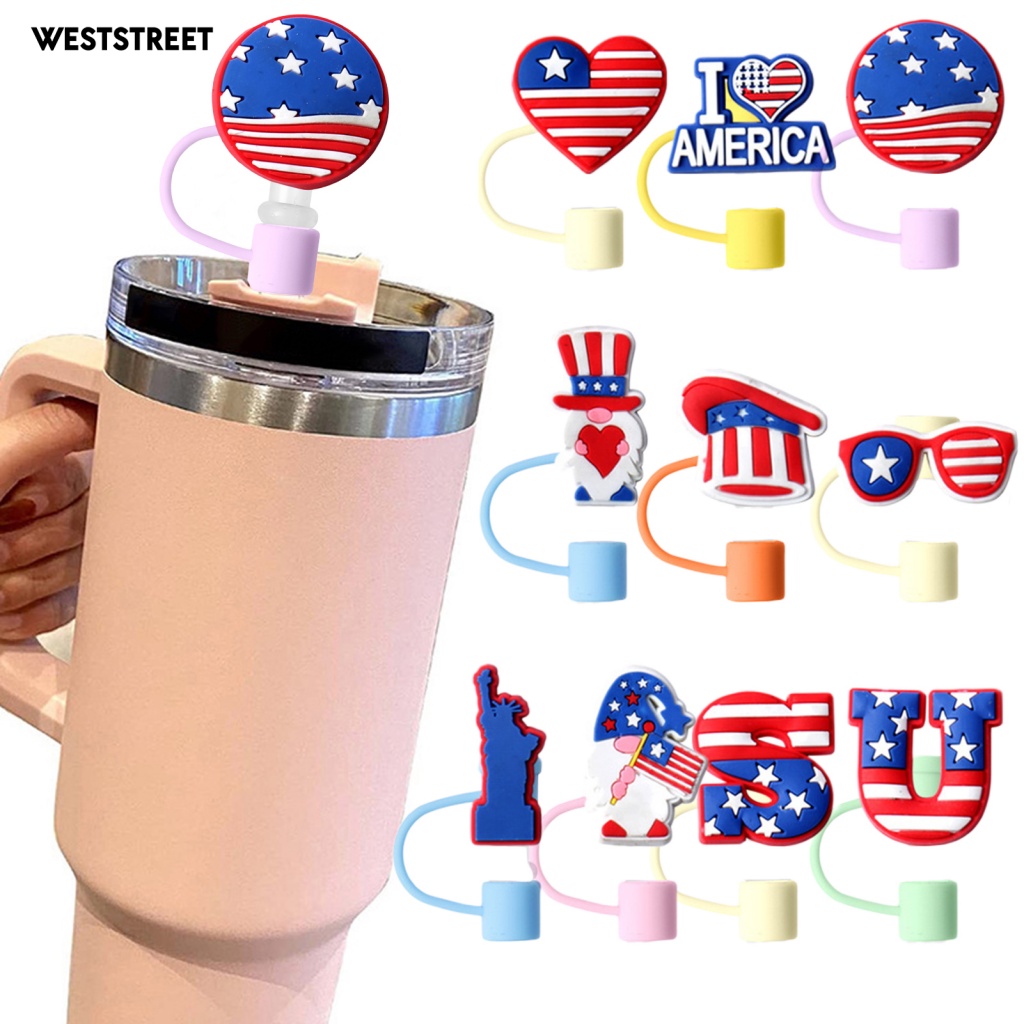 1 Bộ Phụ Kiện Vỏ Ống Hút Trọng Lượng Nhẹ Bắt Mắt Tiện Dụng