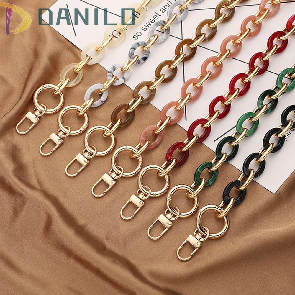 Danilo Dây Đeo Túi Xách Bằng Acrylic Phong Cách Cổ Điển Thời Trang DIY