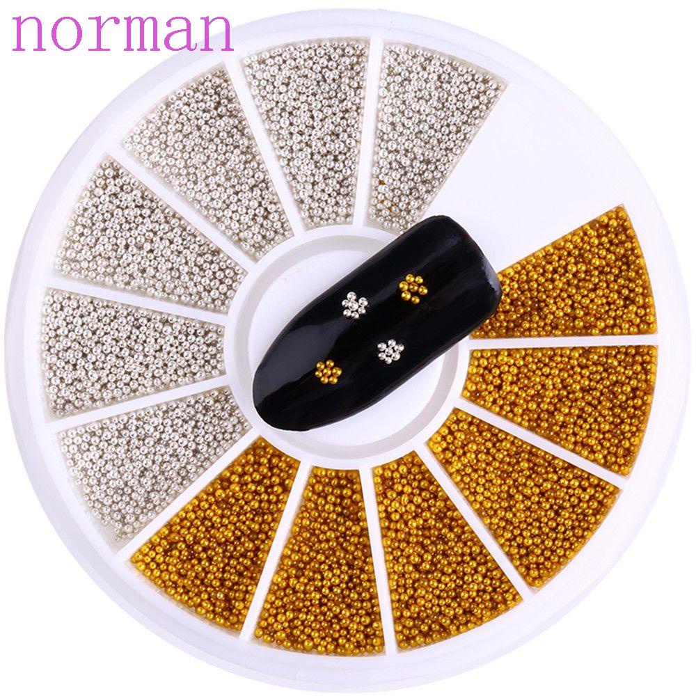 Phụ Kiện Trang Trí Móng Nghệ Thuật Hình Cầu Bằng Thép