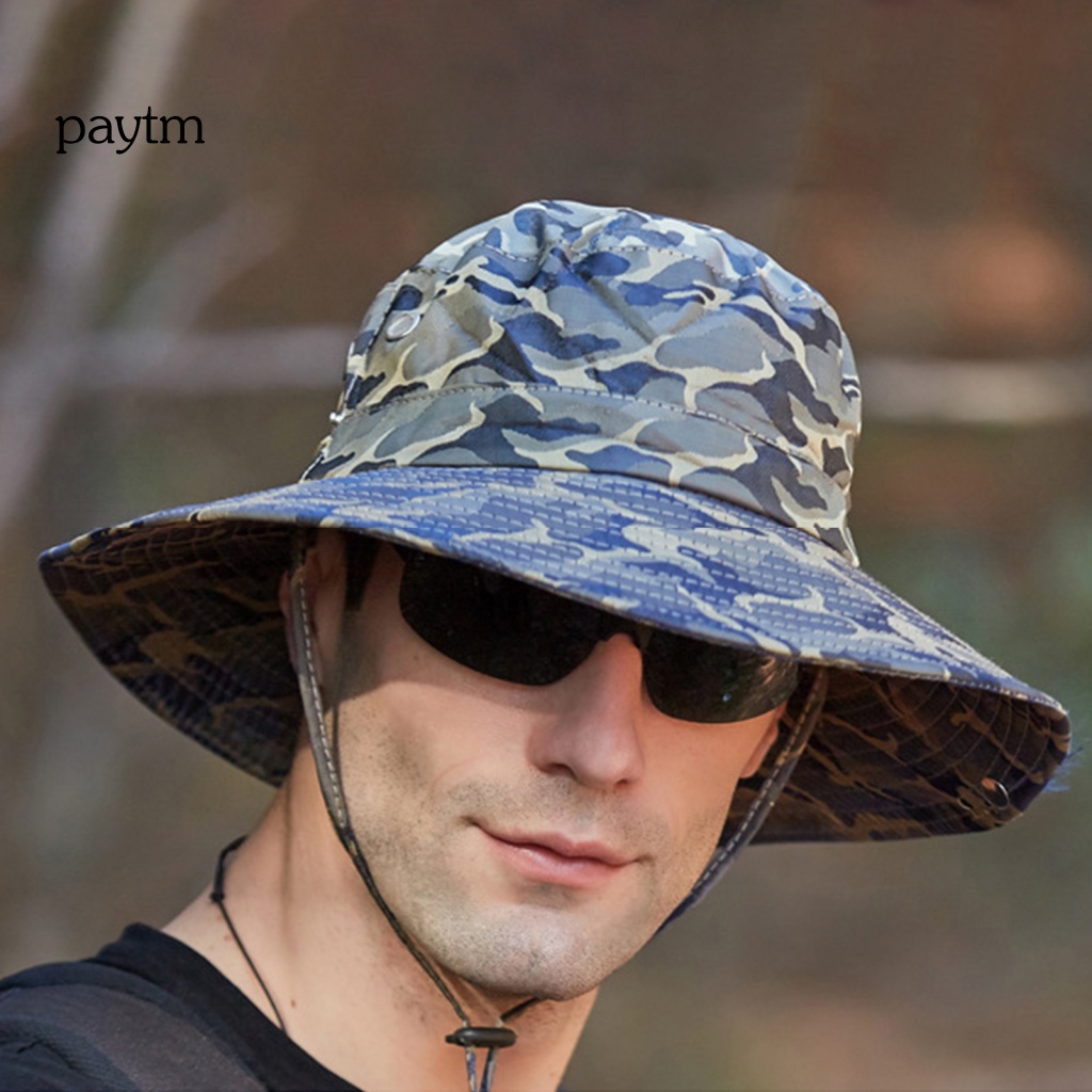 Mũ Dây Rút Mỏng Có Nút Điều Chỉnh Được Thời Trang Đi Biển / Leo Núi