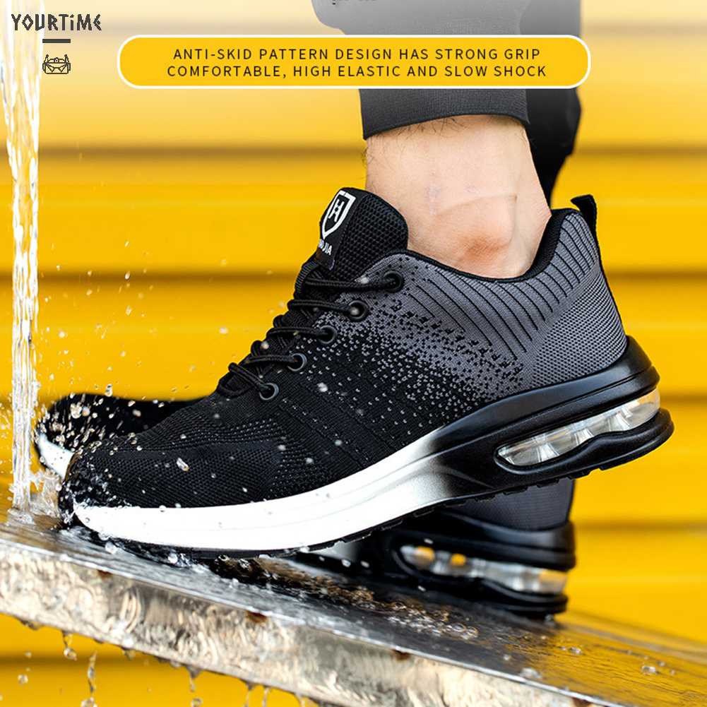 Giày Thể Thao Thoáng Khí Bảo Vệ Chân Cho Nam Nữ