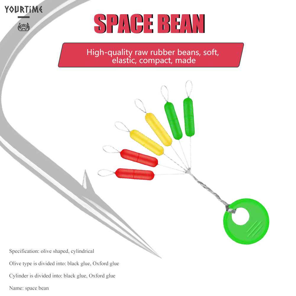 Set 10 / 60 Nút Chặn Dây Câu Hình Trụ Nhiều Màu Sắc