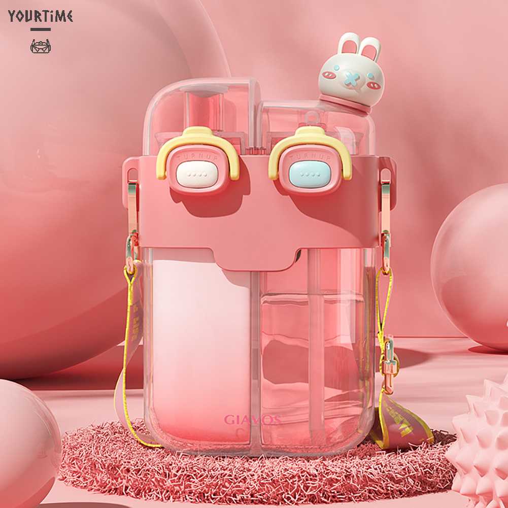 Bình Nước 780ML Hoạt Hình Dễ Thương Cho Bé