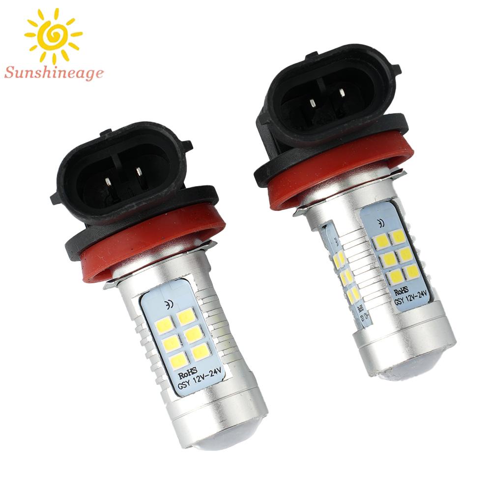 2 Đèn LED Chống Sương Mù H8 H9 H11 6000K 200W Ánh Sáng Trắng Chất Lượng Cao
