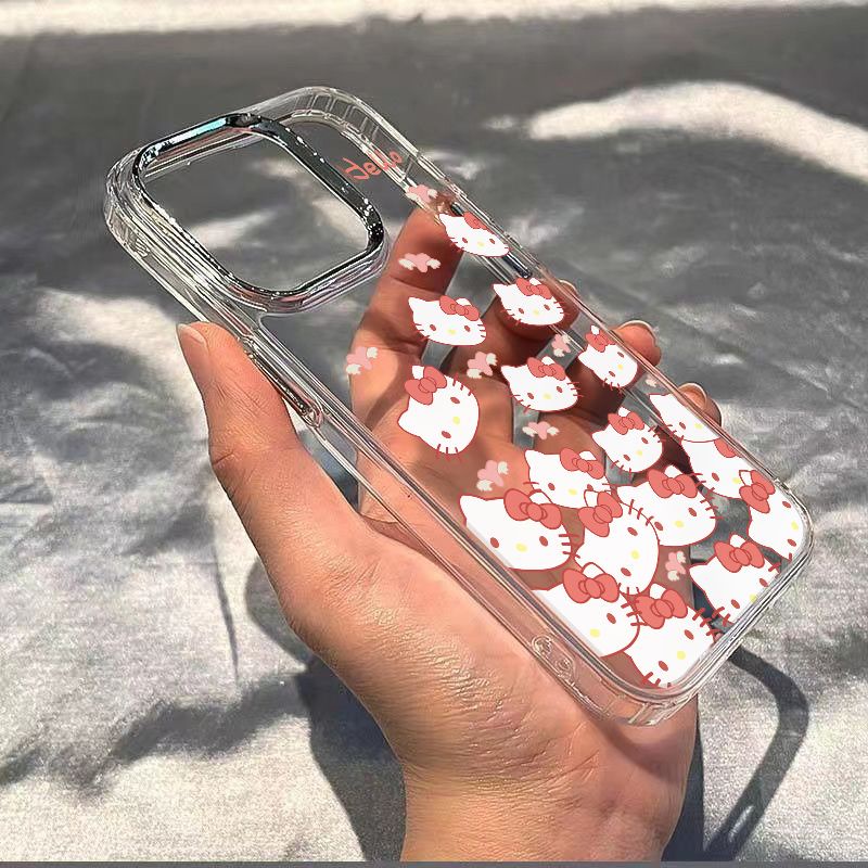 ✅Ốp Điện Thoại Dẻo Họa Tiết Hoạt Hình Mèo Kitty Dễ Thương Chống Sốc Cho Avatar 1114proplusmax / Apple Style 7iPhone1213 JE0H 8