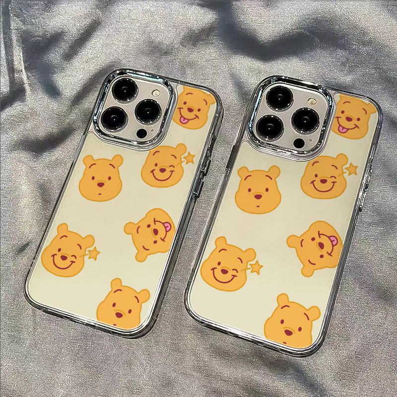 ✅Ốp Điện Thoại Dẻo Họa Tiết Hoạt Hình Gấu Pooh Dễ Thương Chống Sốc Cho iPhone12 137 / max11 Over 814proplus 95AJ
