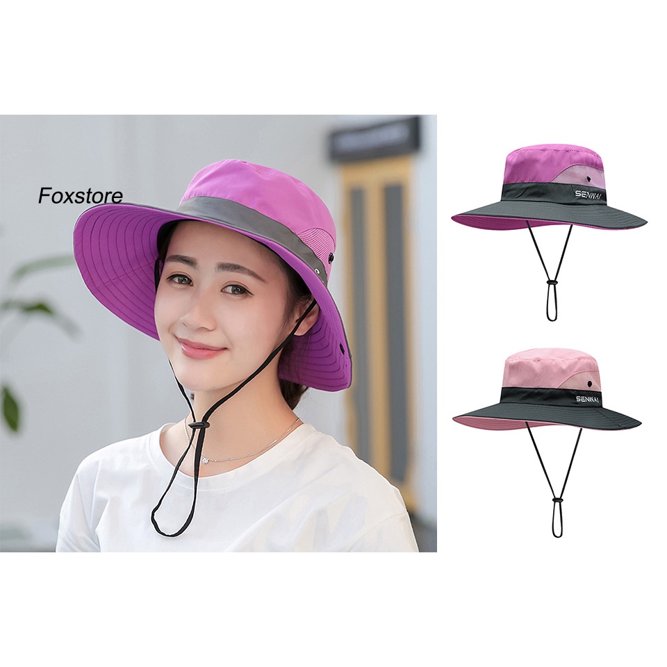 Mũ Lưỡi Trai Chống Nắng Phối Lưới Thoáng Khí Màu Sắc Đơn Giản Thời Trang Unisex