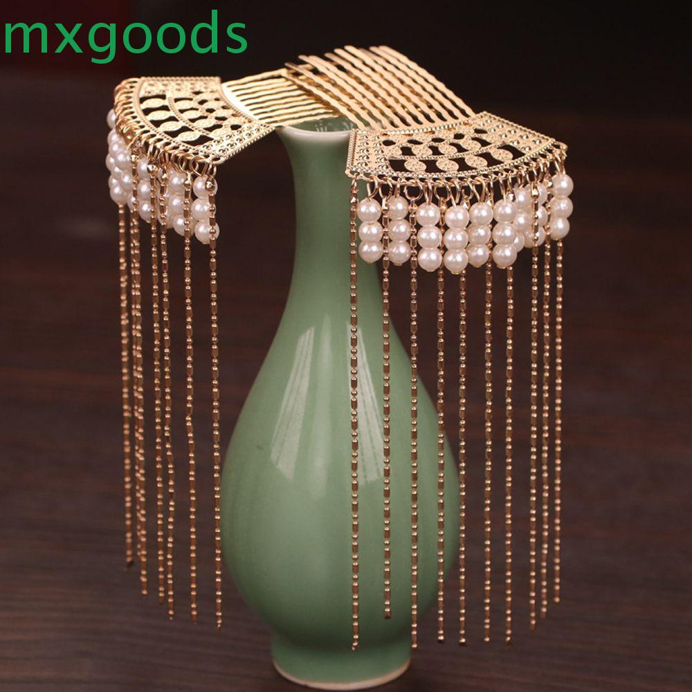 Trâm Cài Tóc Phối Tua Rua Phong Cách Retro Trung Hoa Ngọt Ngào Cho Cô Dâu