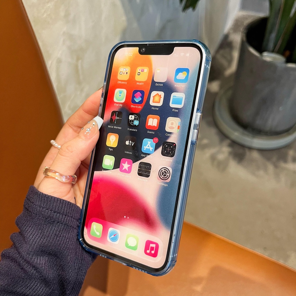 Ốp Điện Thoại TPU Mềm Nhám Chống Sốc In Hình Vịt Hoạt Hình Dễ Thương Cho iPhone 14 13 12 11Pro Max