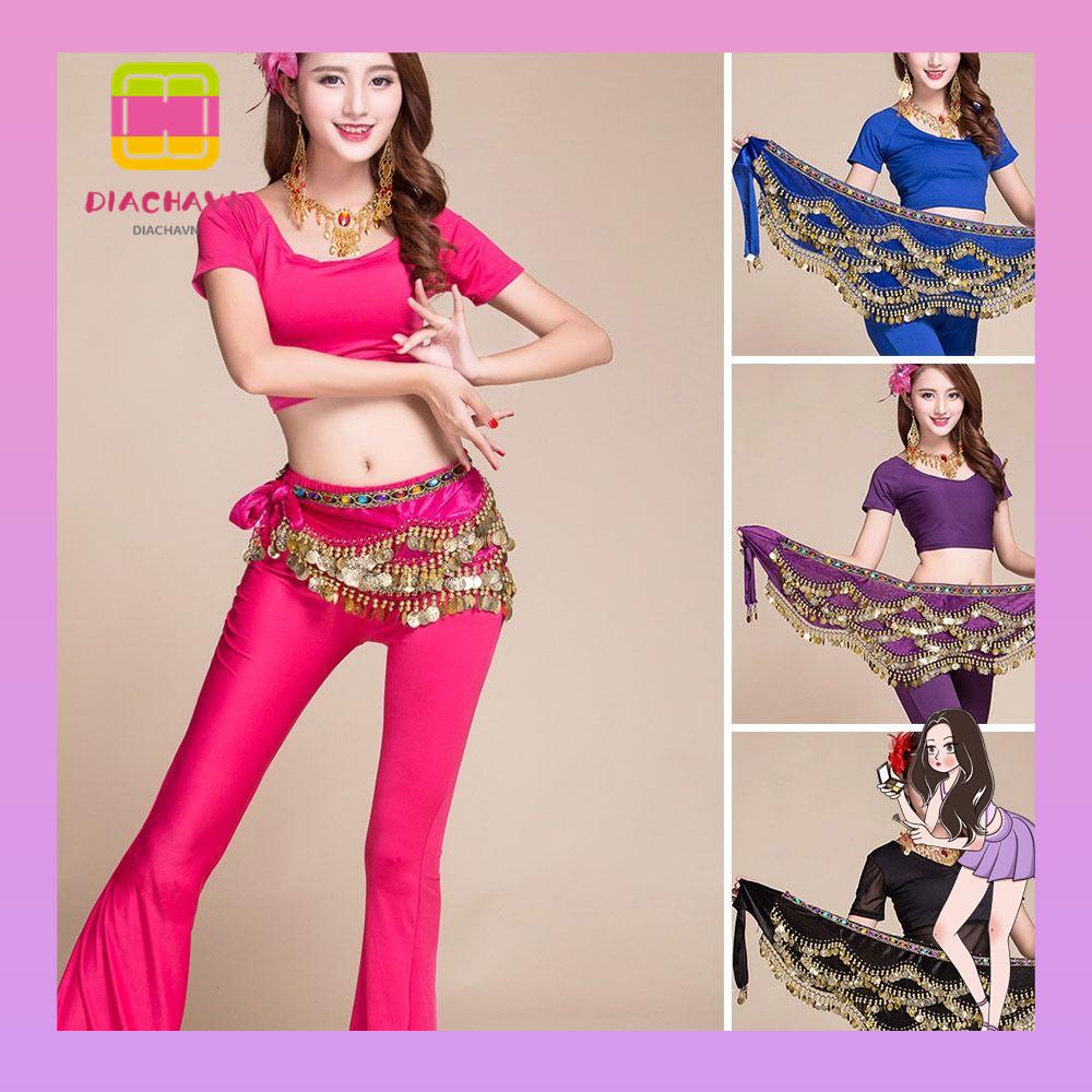 Thắt Lưng Tua Rua Biểu Diễn Múa Bụng Cho Nữ