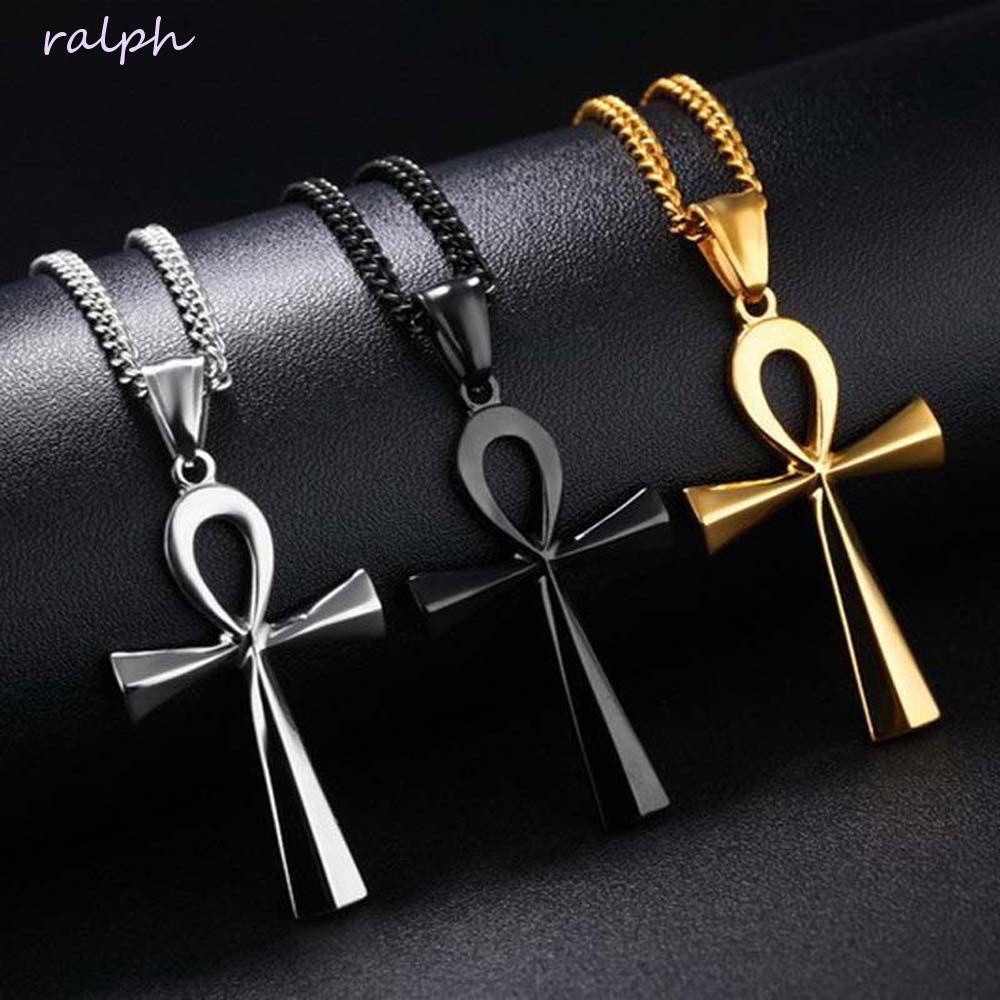 Vòng cổ Mặt Thánh Giá Bằng Thép Không Gỉ Thời Trang Cho Nam Và Nữ