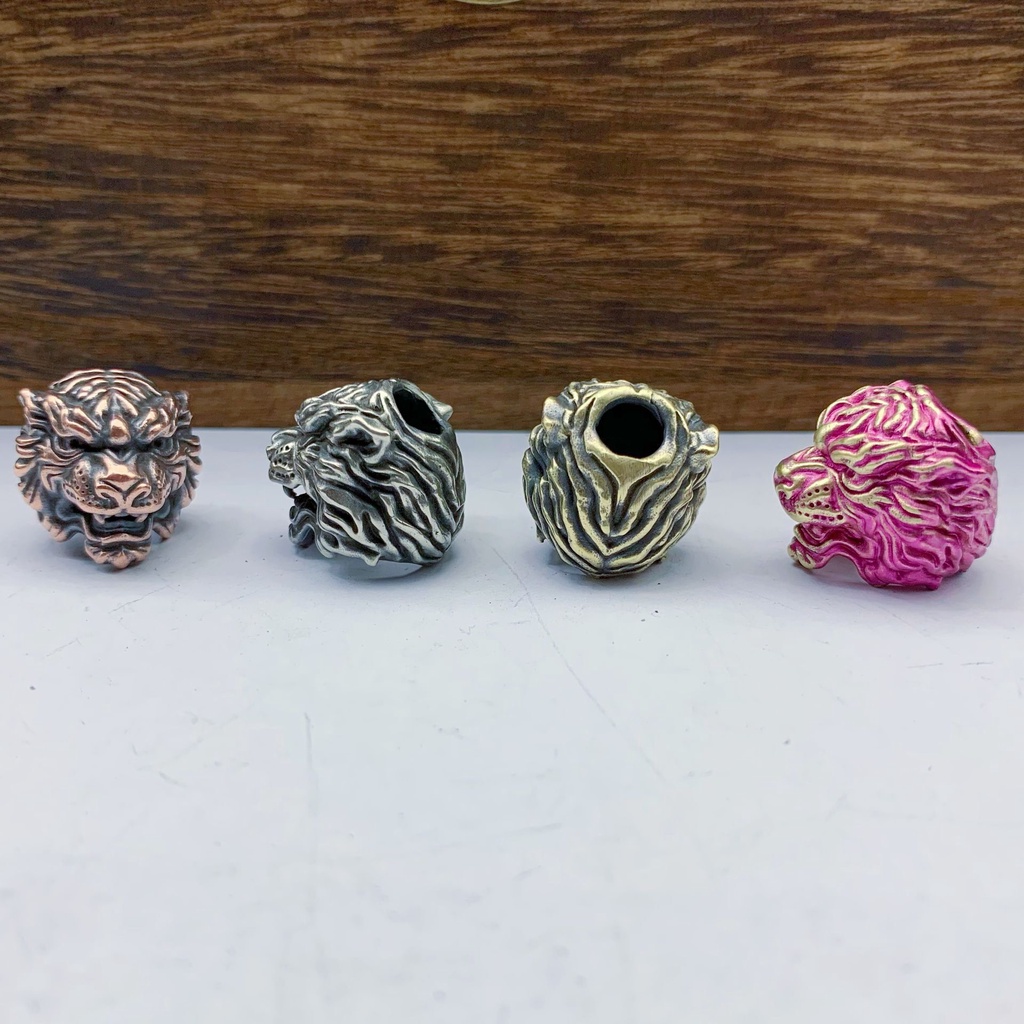 Phụ Kiện Dây Treo Trang Trí Hình Con Hổ Bằng Đồng Phong Cách Trung Hoa